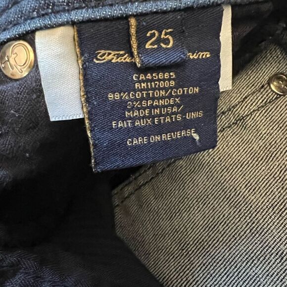 J BRAND Dark Wash Mid Rise Pencil Straight Leg Stretch Denim Jean 27 - Picture 8 of 9